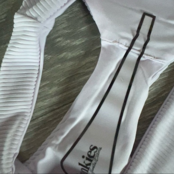 Frankie’s Shea stretch knit curve hugging seamless bikini bottoms in orchid. S - Picture 10 of 10